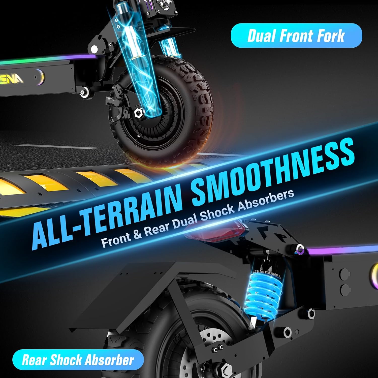 ONECNA GT7 성인용 전기 스쿠터, 최대 출력 5 - 60V 5600W Dual Motor Electric Scooter 리뷰 및 가격