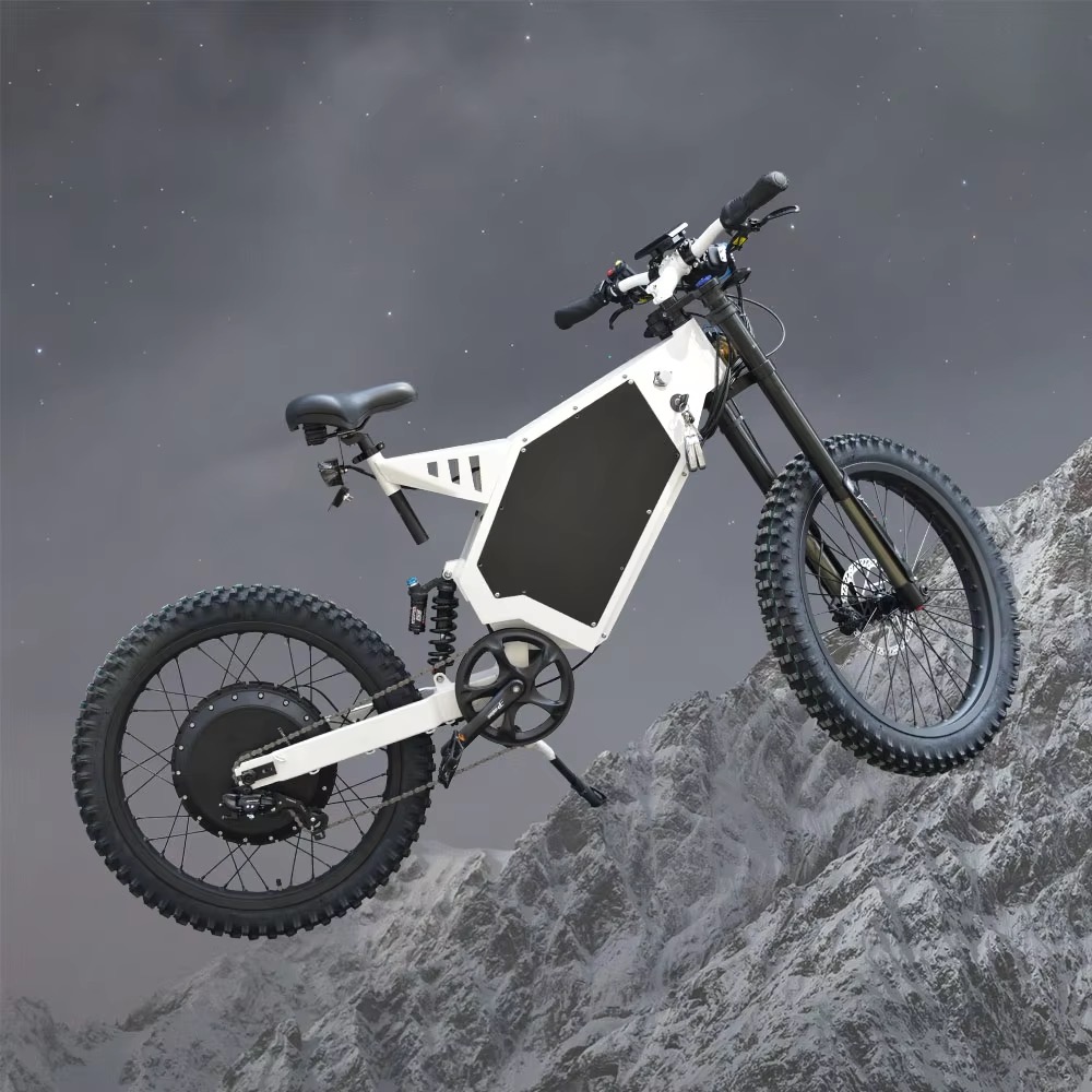 2025년 인기 상품: 48V 풀 서스펜션 전기 자전거 - 8000W Stealth Bomber Ebike 리뷰 및 가격